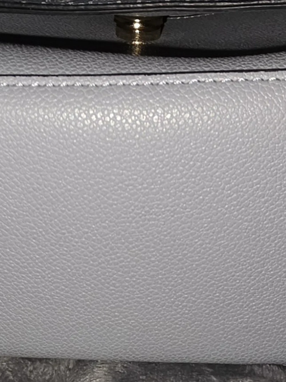 Dune London two-tone flapover crossbody bag and matching wallet set.